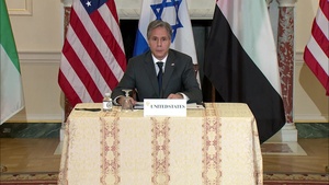 Secretary of State Antony J. Blinken's press availability with Israeli Alternate Prime Minister