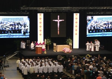 Funeral Vigil for Chaplain (Capt.) Emil Kapauan