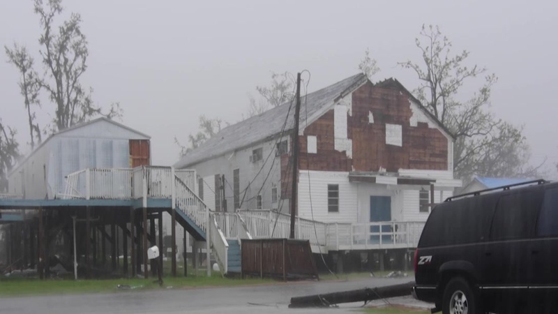 Hurricane Ida B-Roll Terrebonne Parish, La.
