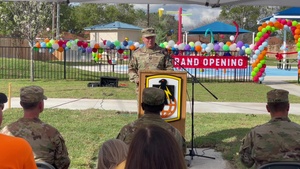 Fort Hood and Liberty Village Splash Pad Ceremony