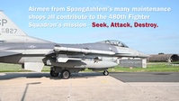 What does it take to maintain an F-16 Fighting Falcon?