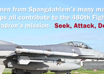 What does it take to maintain an F-16 Fighting Falcon?