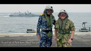CNO Visits the Republic of India, Recap Video