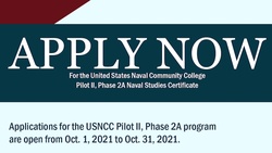 News You Can Use - USNCC Pilot II Application Window