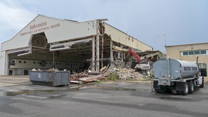 Maintenance Hangar Building 1 Demolition timeline video