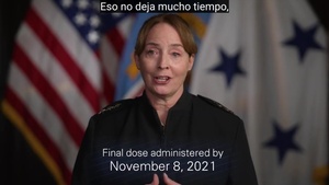 DLA Director COVID Vaccine Message (Spanish)
