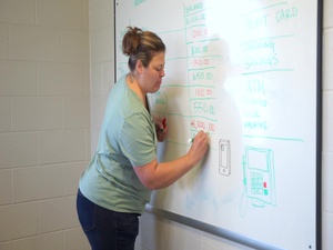 Teaching Afghan Guest at Camp Atterbury