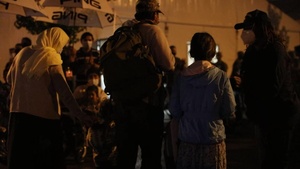 Afghan Personnel Arrive at Fort Lee