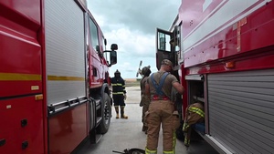 Manda Bay Fire Fighters B-Roll Stringer