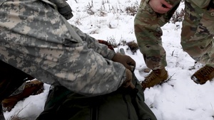 U.S. Indian Soldiers train MEDEVAC during Yudh Abhyas 21