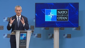 Press conference by NATO Secretary General ahead of Defence Ministers meeting (Q&As)