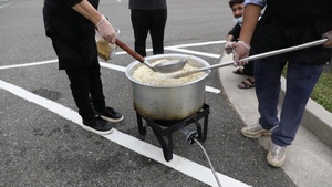 Kebab Night on Fort Lee for Afghan Personnel