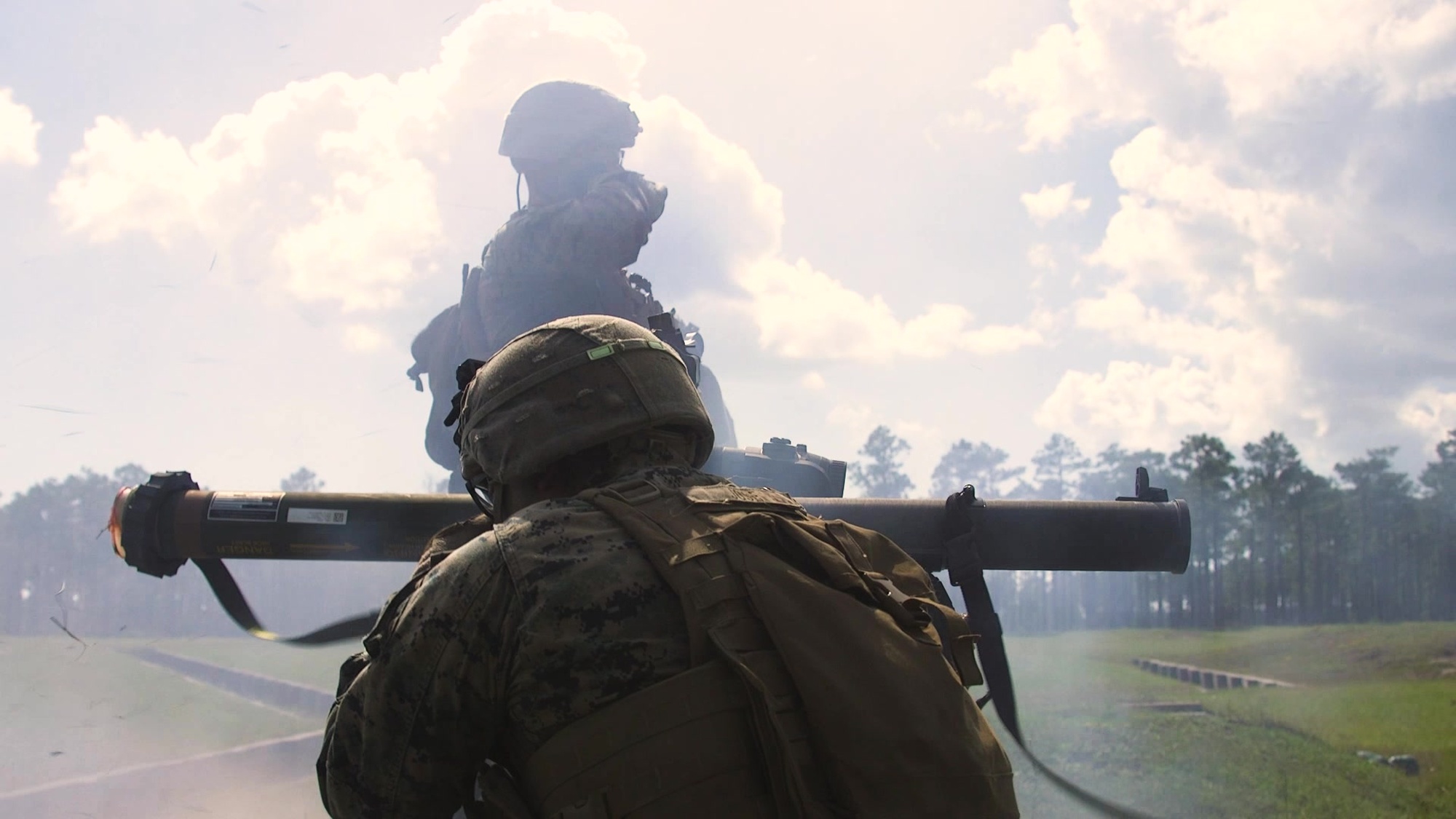 U.S. Marines with 3rd Battalion, 6th Marine Regiment, 2d Marine Division, conduct a patrol on Camp Lejeune, N.C., Oct. 13-14, 2021. The Marines conducted training that included squad-supported day and night live-fire attacks to prepare for future training opportunities with partner nations. (U.S. Marine Corps video by Ethan Robert Jones)