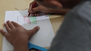 A day in school for Afghan evacuees at Fort Bliss’  Doña Ana Complex