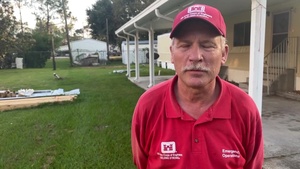 Corps employee volunteers for Hurricane Ida recovery