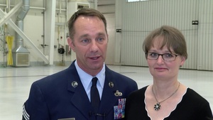 Lorenzen installed as Iowa ANG’s 185th ARW Command Chief