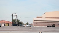 Two F-15EX Eagle II aircraft Integrated Test and Evaluation at Nellis AFB