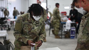 Task Force McCoy medical team conducts mass vaccination b-Roll