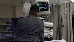 U.S. Navy helps caregivers at Central Washington Hospital