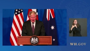 President Biden Delivers Brief Remarks About a National Security Initiative