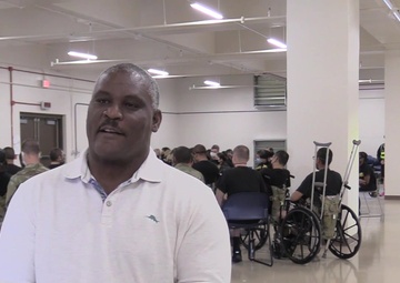 Col. (Ret.) Gregory Gadson at Fort Sill