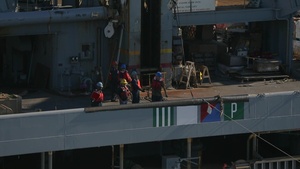 PMINT Replenishment at Sea B-Roll