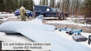 U.S. and Indian Army troops train during Yudh Abhyas 21