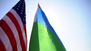 Burial honors in Djibouti, Africa, remembers U.S. WWII veteran over 60 years later- BROLL