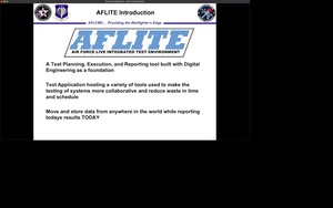 Spark Tank - Air Force Live Interactive Test Environment - Gregory Monroe