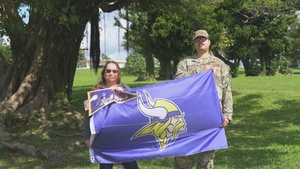 Minnesota Vikings Military Shout Out