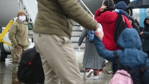 Bound for US: Last Afghan evacuees depart Ramstein