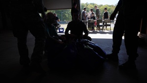 Task Force Pickett Distributes Cold Weather Gear to Afghan Guests BRoll