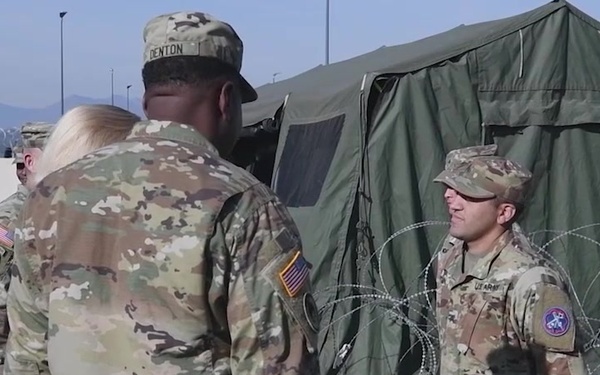 Secretary of the Army Visits Vicenza B-ROLL