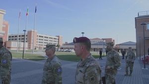Secretary of the Army Visits Vicenza B-ROLL