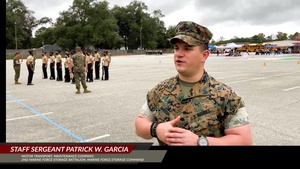 Logistics Command Marines Support Navy Junior Reserve Officer Training Corps