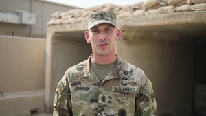 Go Army Shout Out - SGM Thomas Johnson