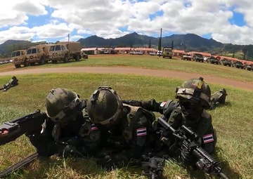 JPMRC 22-01 25th ID and Royal Thai Army Assault Training