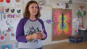 Task Force Atterbury: Processing trauma through art therapy