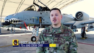 75 FS pilot flies A-10 No. 995, one year after successful emergency landing