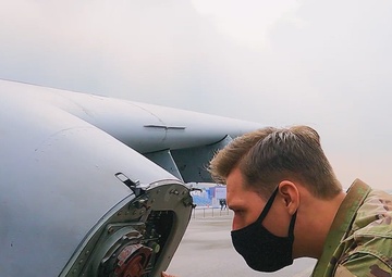 AFN Spotlight - SSgt Fawcett, A-10 Crew Chief
