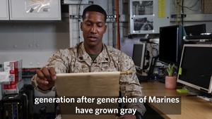 VMFA-211 US Marines Read Gen Lejeune's  Birthday Letter