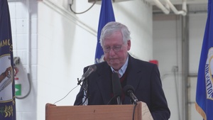 Mitch McConnell attends C-130J debut at Kentucky Air National Guard