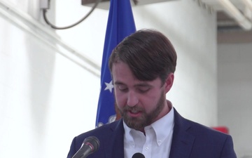 Hunt VanderToll attends C-130J debut at Kentucky Air National Guard