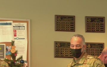 Brig. Gen. David Cochran, assistant adjutant general – Air, West Virginia National Guard, visited the 130th Airlift Wing