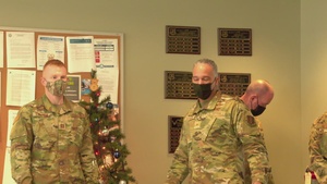 Brig. Gen. David Cochran, assistant adjutant general – Air, West Virginia National Guard, visited the 130th Airlift Wing