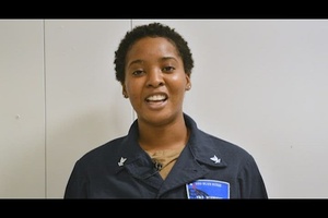 Blue Ridge Sailors Thank Veterans