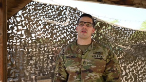 Deployed Vermont National Guard Soldier speaks on Veterans Day