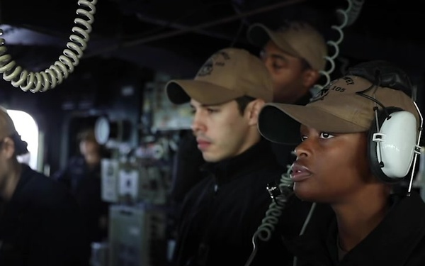 USS Dewey Conducts a Replenishment-at-sea with JS Omi