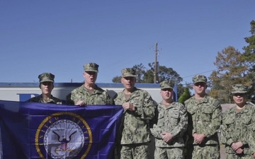 Ozark Medical Response Team cheer on Navy Midshipmen