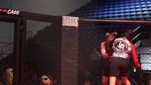Soldier takes on first MMA fight